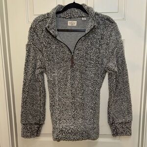 Weatherproof Vintage Women's Frosty Tipped Sherpa Quarter-Zip Pullover